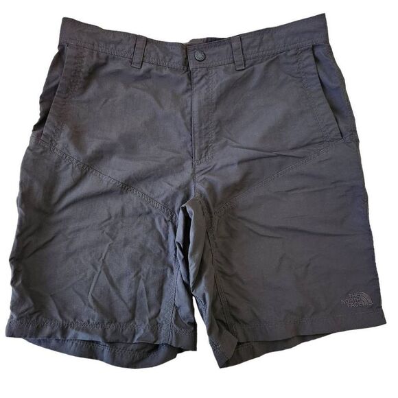The North Face Shorts Mens 38 Hiking Athletic Activewear Nylon Gray - Picture 1 of 4